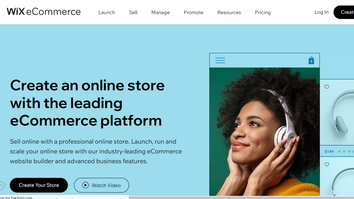 Wix  eCommerce Online store builder