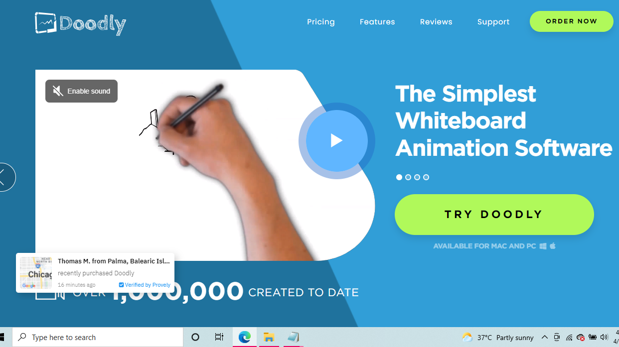 Best Whiteboard Animation Softwares using Doodly