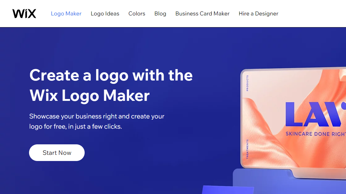 Wix Logo maker online tools