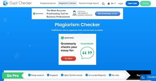 Best online plagiarism checker Duplichecker