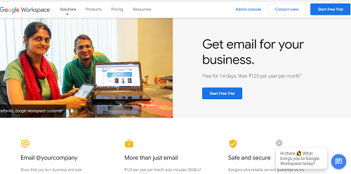 Best business email Google busines email