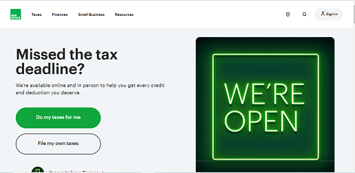 HRblock- Best tax filing in India online for small business