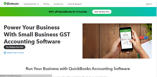 Quickbooks- Best Accounting software for small business