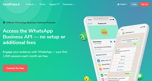 Best WhatsApp Marketing Software Sendpulse