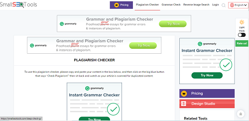 Best online plagiarism checker SmallSEOsmalls
